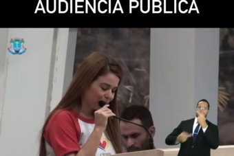 Participação do CEPIS em audiência pública na Câmara Municipal de Macaé, com interpretação em Libras